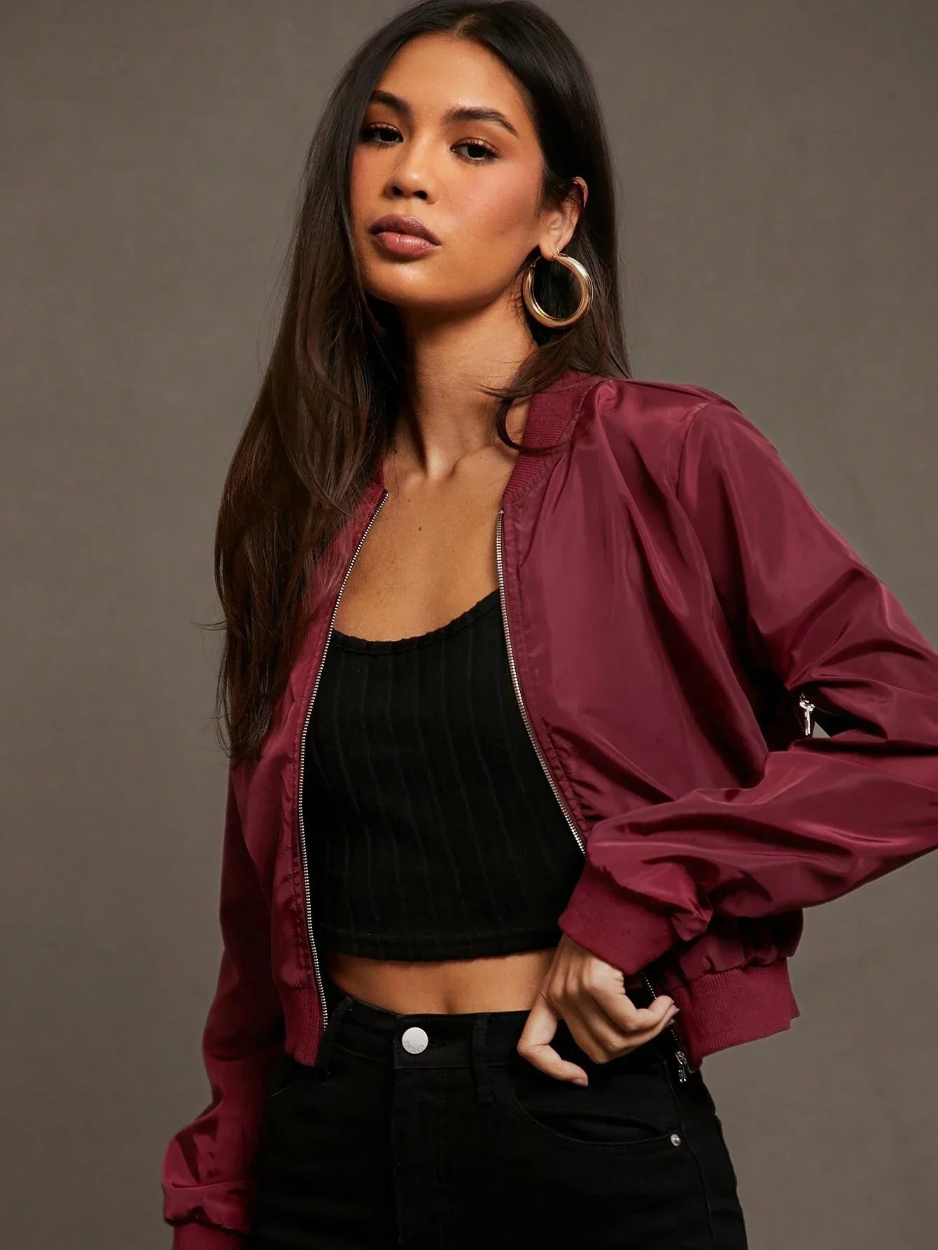 Gianna – Lightweight Bomber Jacket