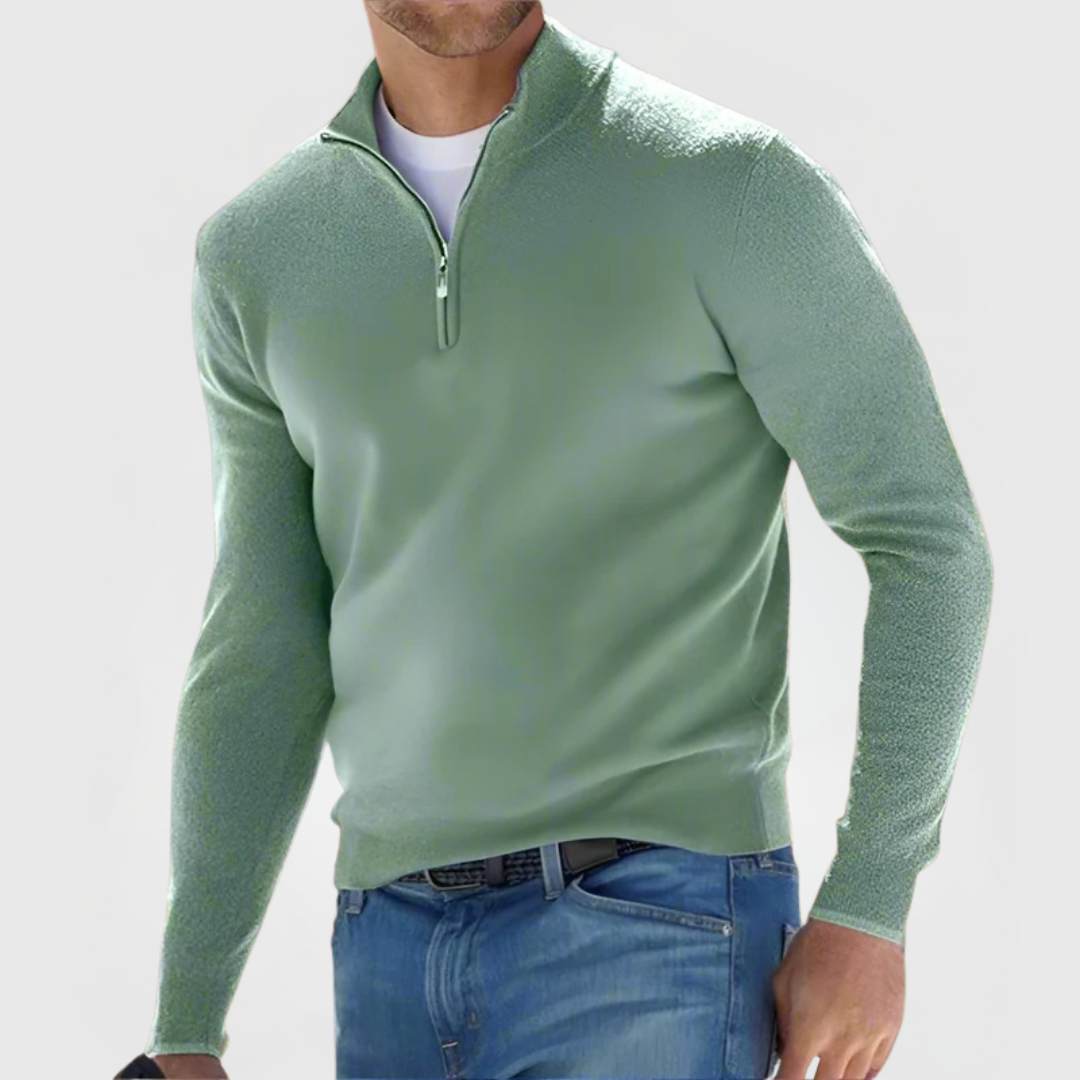 Renzino | Stylish Zip-Up Sweater
