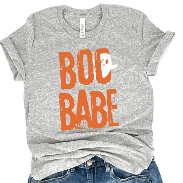 Boo Babe Ghost Halloween T-shirt
