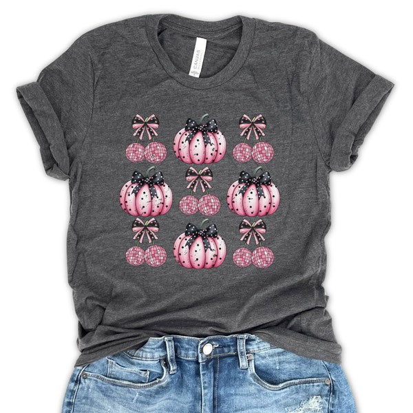 Halloween t-shirt retro pumpkin disco cherry balls