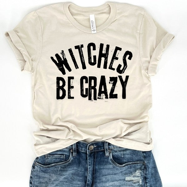 Witches be crazy women's Halloween t-shirt