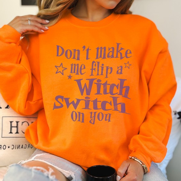 Funny Halloween Witch Women's Sweatshirt