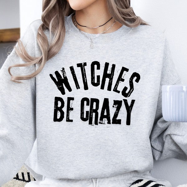 Witches be crazy Funny Halloween sweatshirt