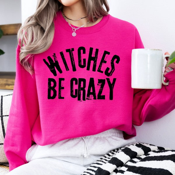 Witches be crazy Funny Halloween sweatshirt
