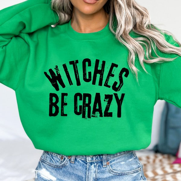 Witches be crazy Funny Halloween sweatshirt