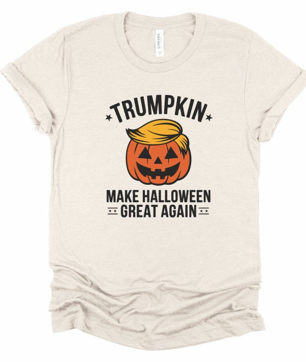 Trumpkin Making Halloween Great Again Graphic Tee