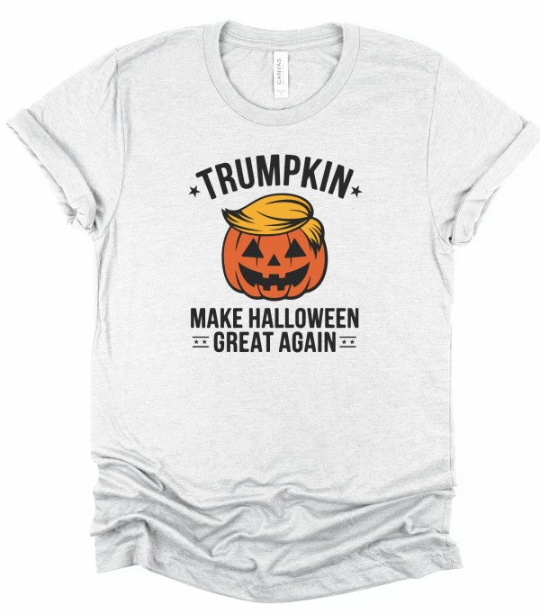 Trumpkin Making Halloween Great Again Graphic Tee