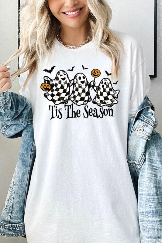 Retro Ghosts Graphic Heavy Cotton Tee