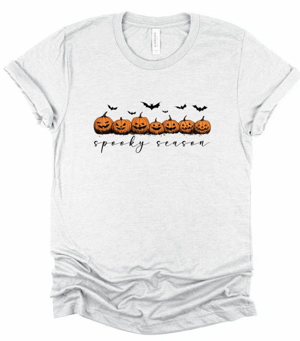 Spooky Season Halloween Graphic Tee Top