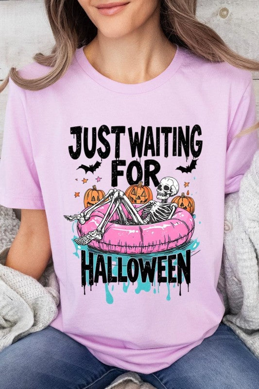 Just Waiting For Halloween Graphic Tee
