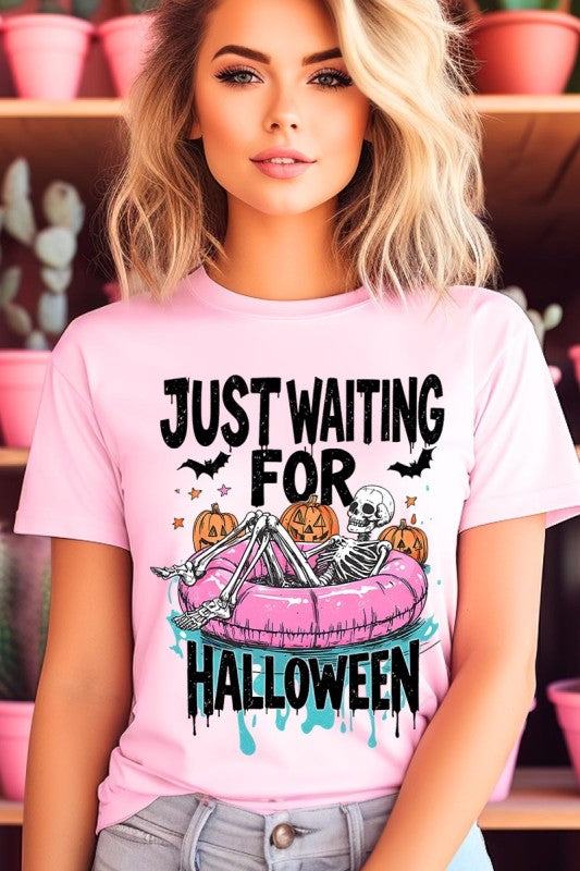 Just Waiting For Halloween Graphic Tee