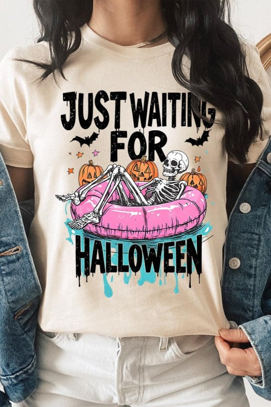 Just Waiting For Halloween Graphic Tee