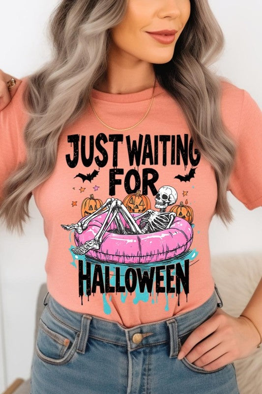 Just Waiting For Halloween Graphic Tee
