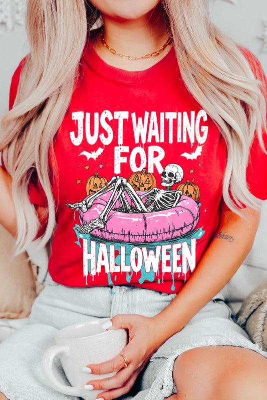 Just Waiting For Halloween Graphic Tee