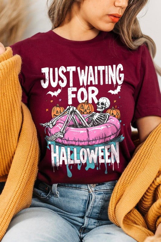 Just Waiting For Halloween Graphic Tee