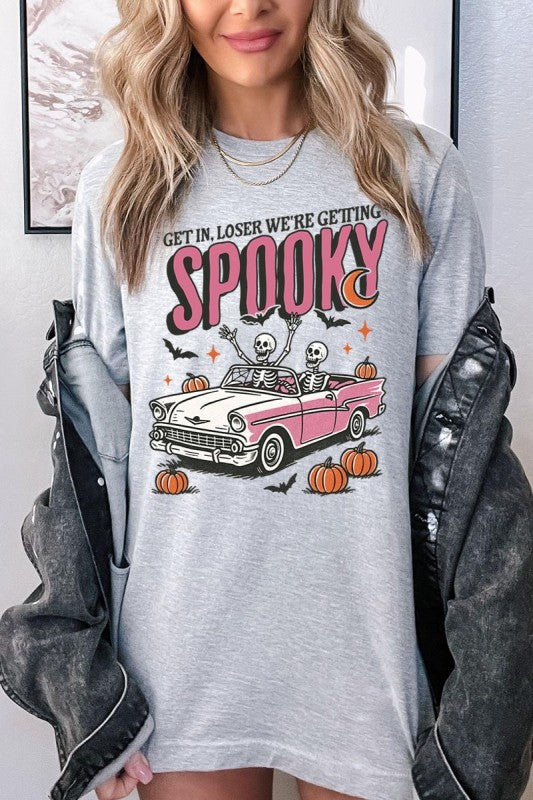 Spooky Skeleton Graphic Tee