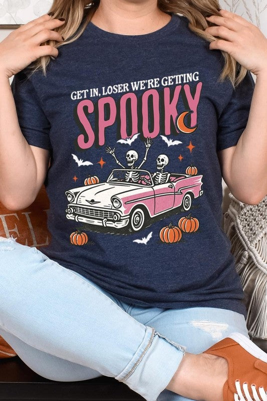 Spooky Skeleton Graphic Tee
