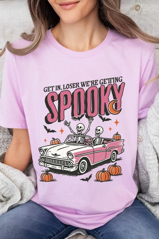 Spooky Skeleton Graphic Tee