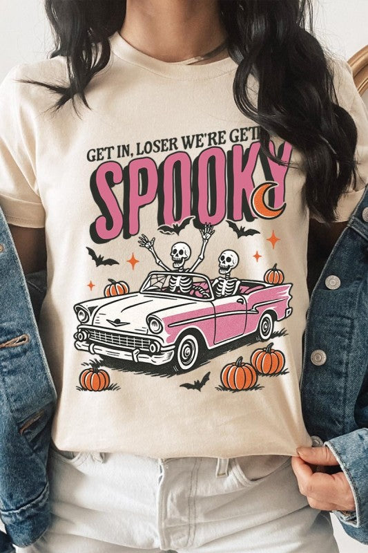 Spooky Skeleton Graphic Tee
