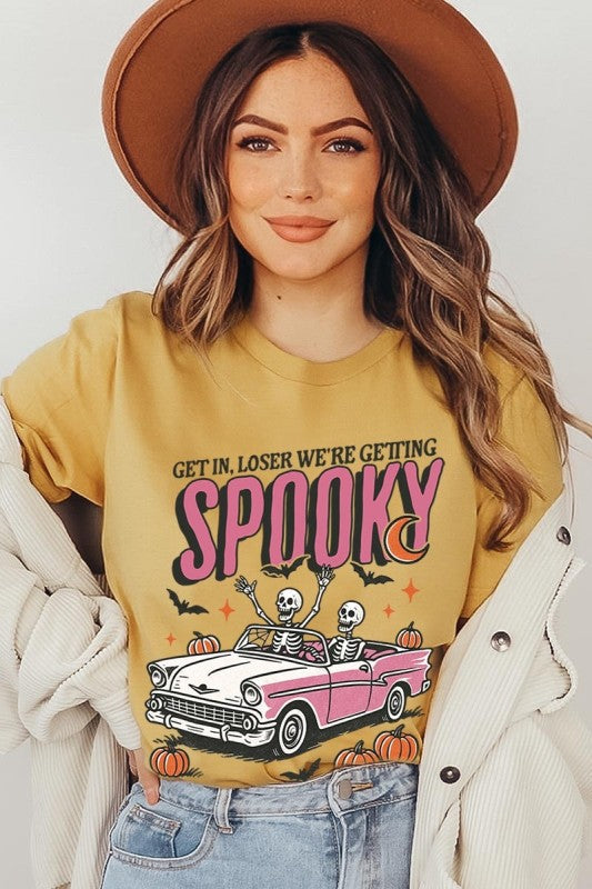 Spooky Skeleton Graphic Tee