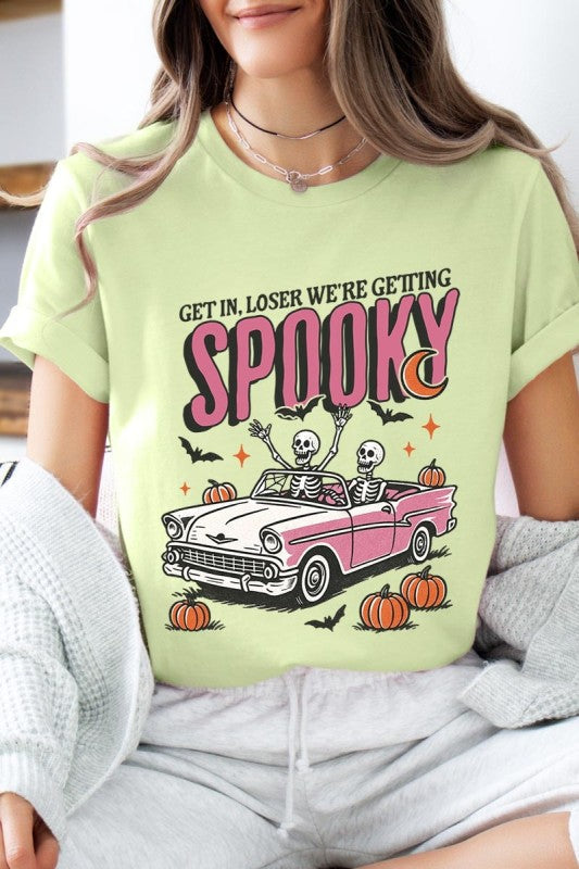 Spooky Skeleton Graphic Tee