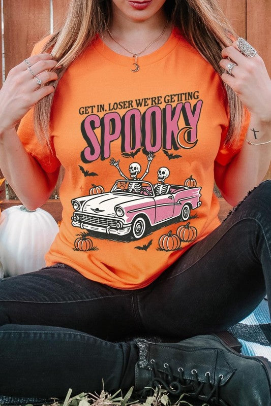 Spooky Skeleton Graphic Tee