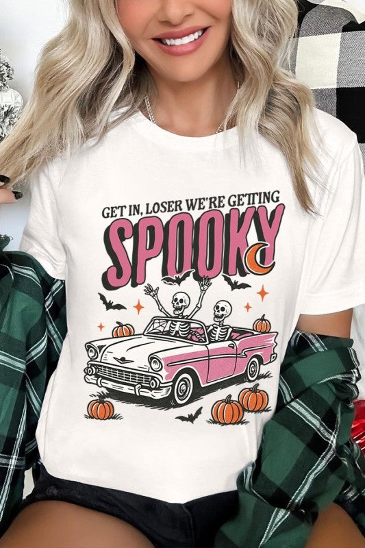 Spooky Skeleton Graphic Tee