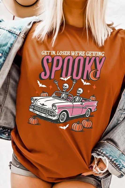 Spooky Skeleton Graphic Tee