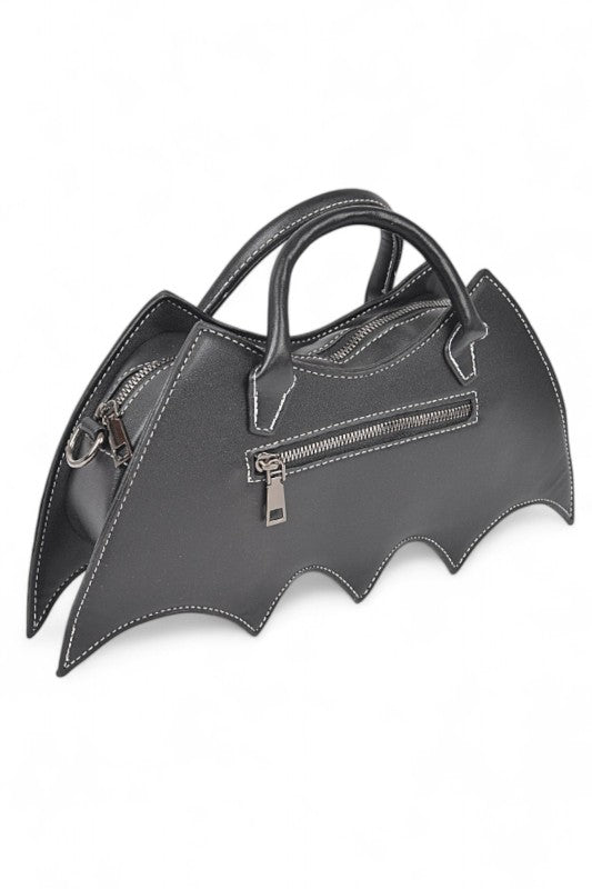 Halloween Spiderweb Bat Inspired Clutch Bag
