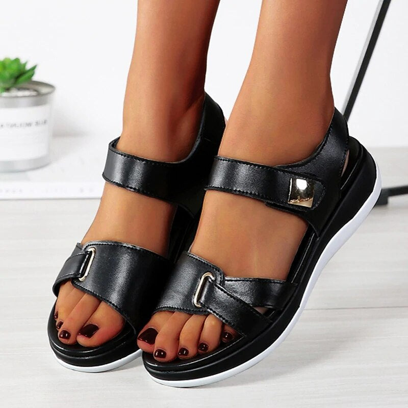 Ava - Platform Slingback Sandals