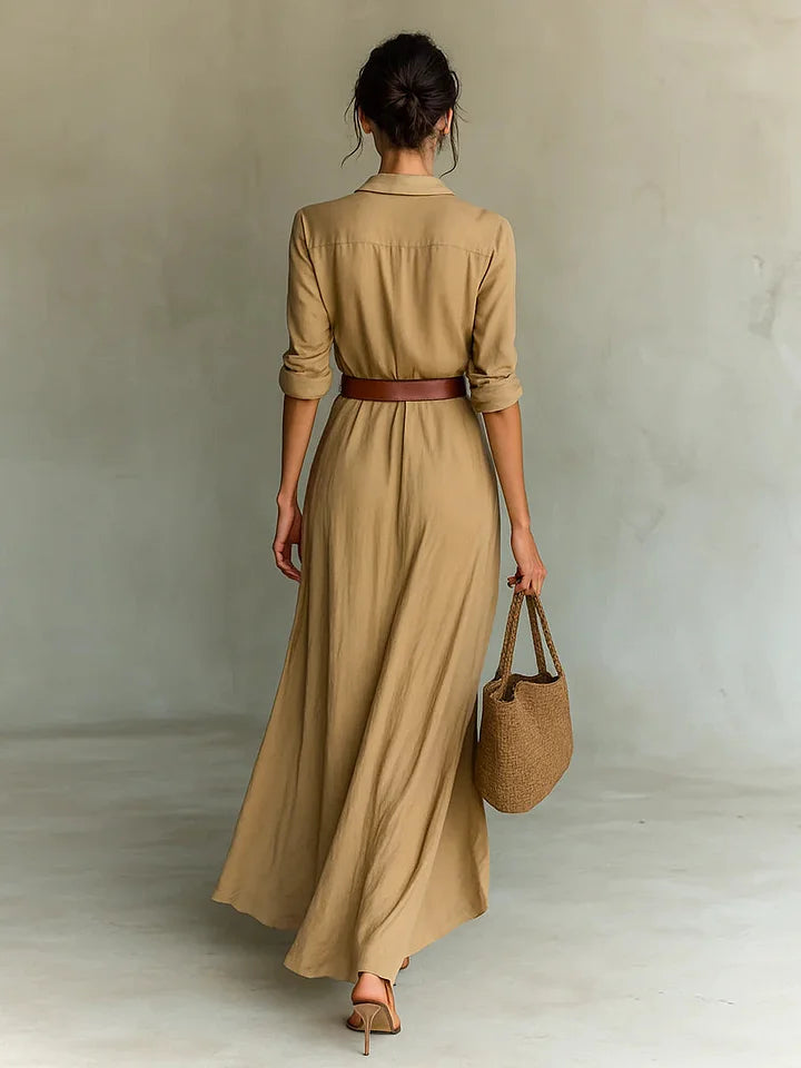 Maddison™ – Elegant Belted Dress