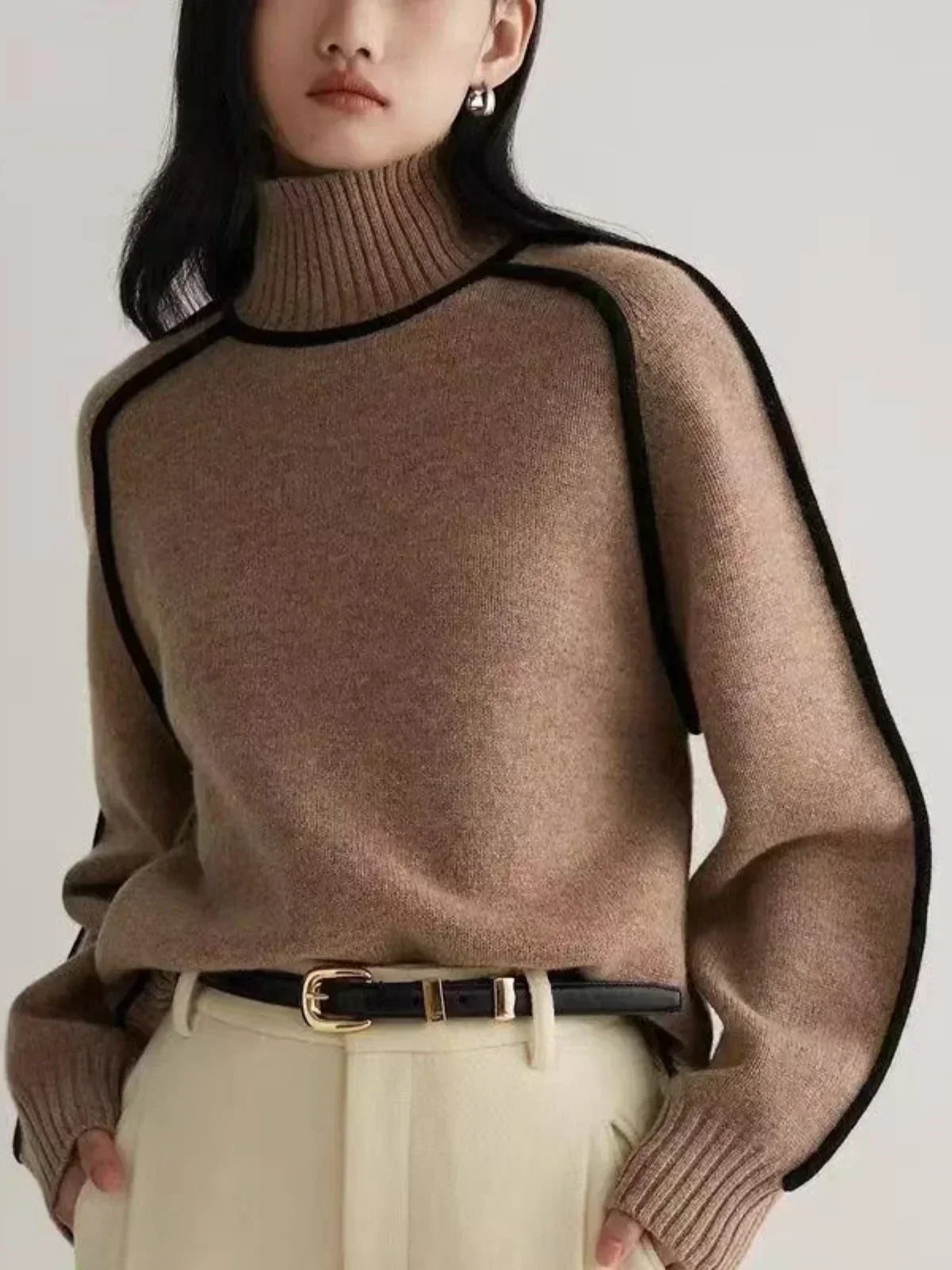 Diane | Elegant Turtleneck sweater