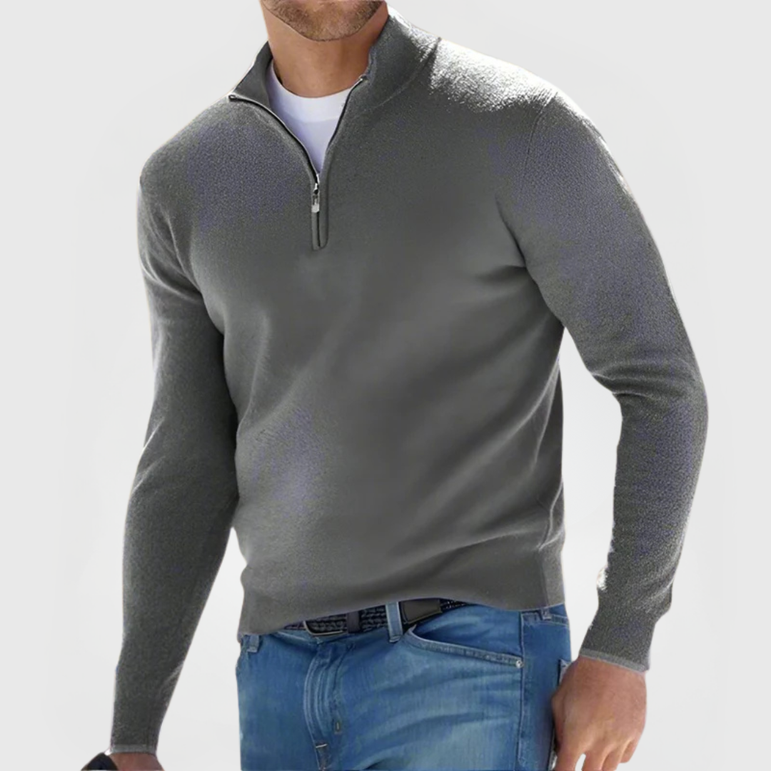 Renzino | Stylish Zip-Up Sweater