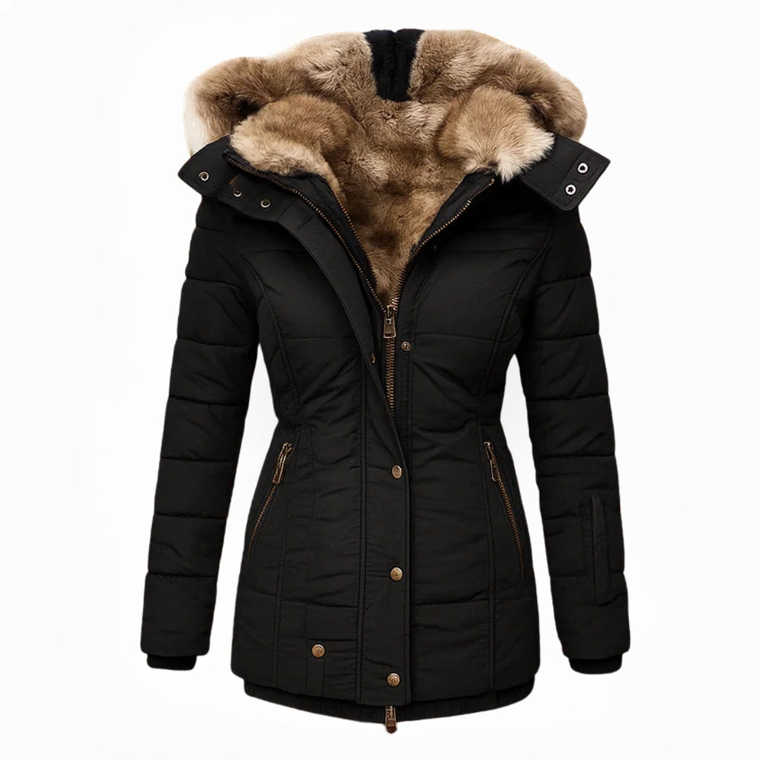 Anna | Winter Coat with Fur Lining