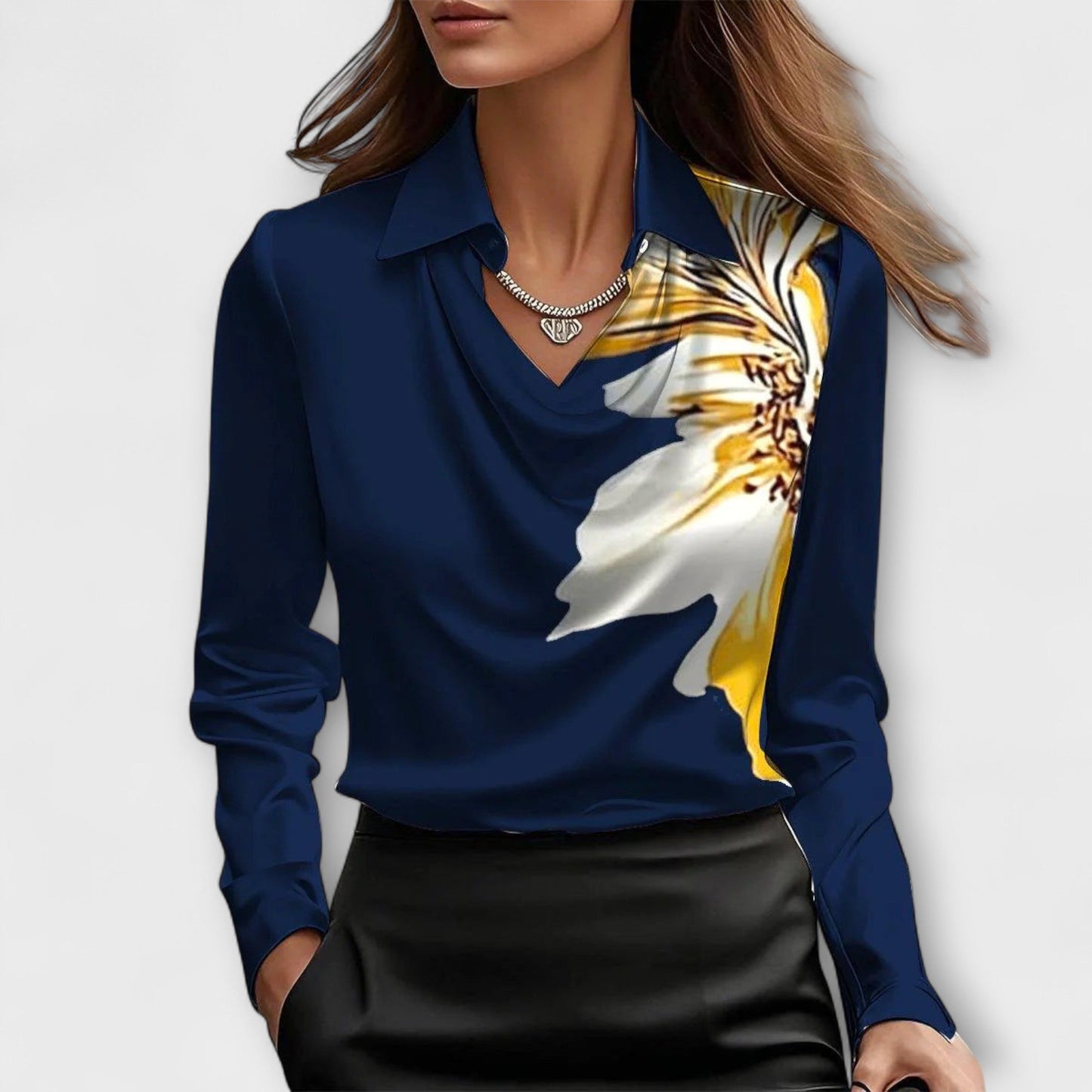 Scarlett - Satin Blouse