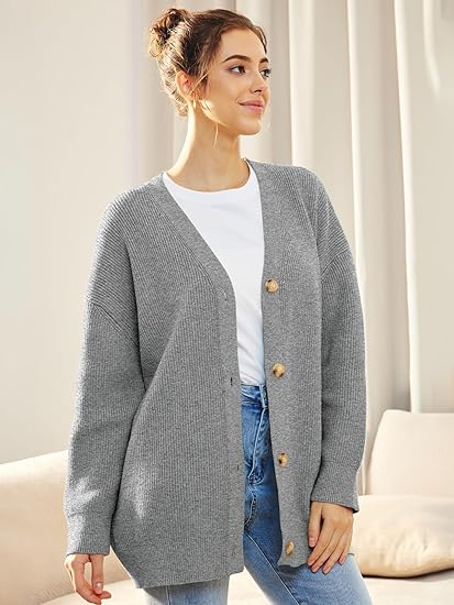 Isla - Knit Button Cardigan
