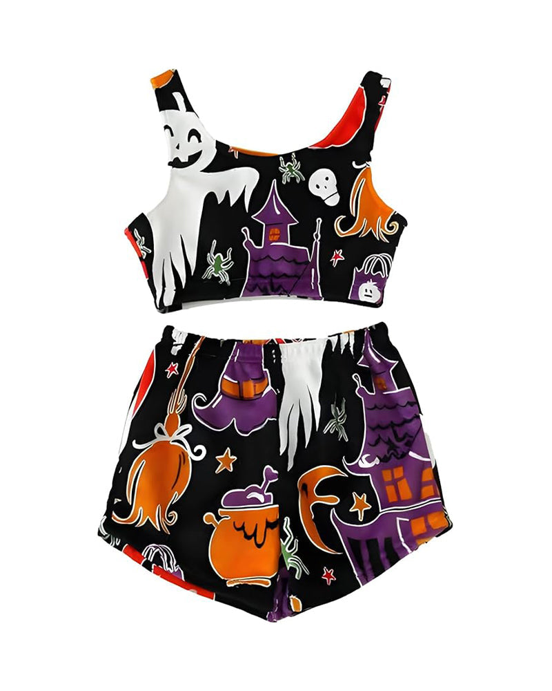 Luna™ | Halloween Flannel Pajama with Reflective Details