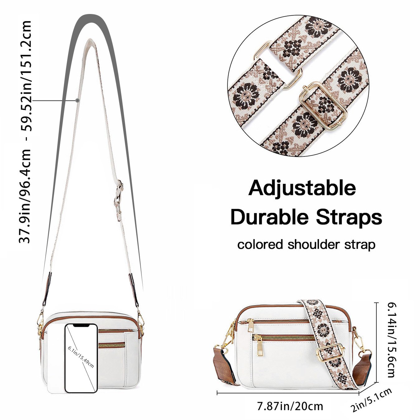 Ella | Refined Leather Shoulder Bag