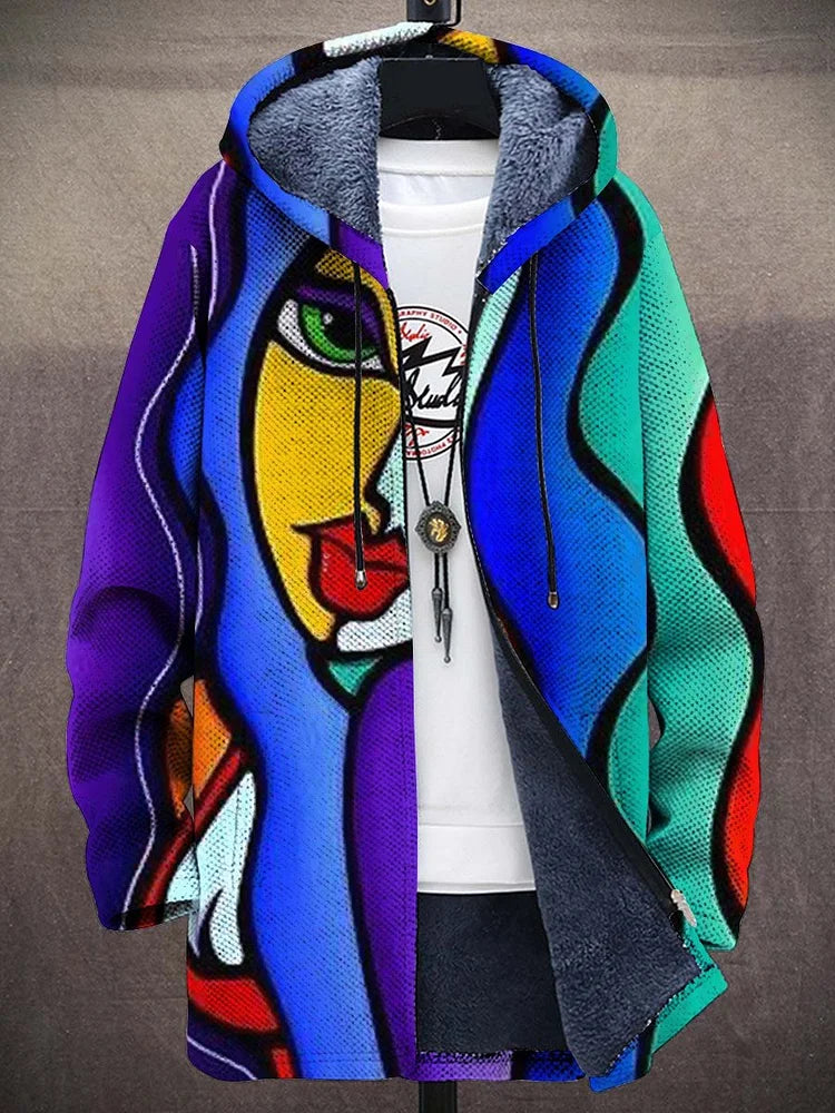 Allira | Luxury Art-Inspired Zip-up