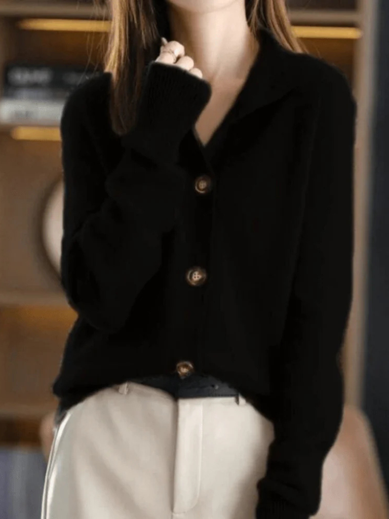 Olivia - Wool Cardigan