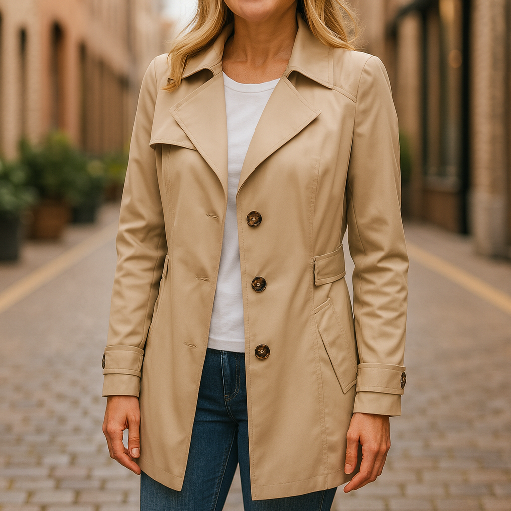 Liz | Elegant Autumn Trench Coat