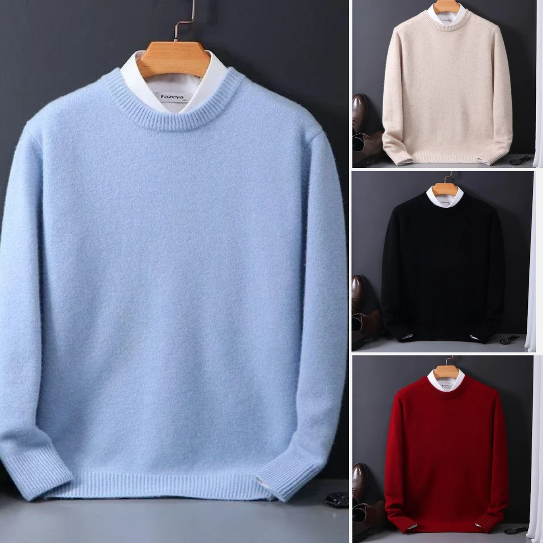 Giles | Cashmere Crew Neck Sweater
