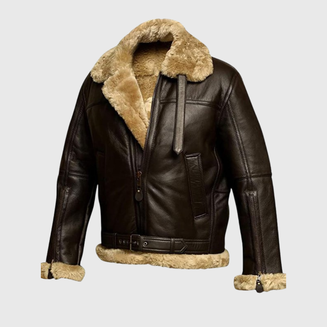 Rivaro™ | Leather Shearling Jacket