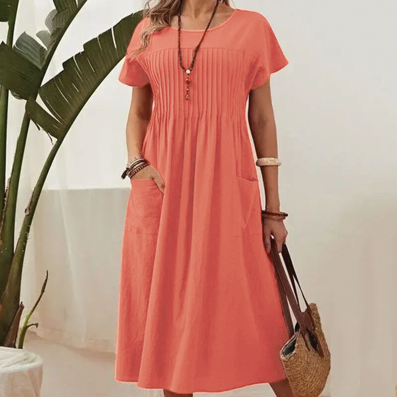 Deborah - Casual Midi Dress