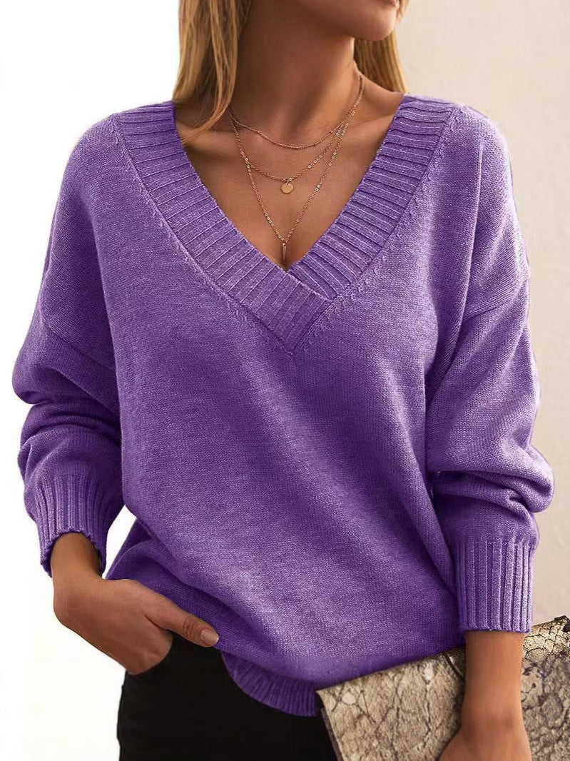 Avery - V-Neck Sweater