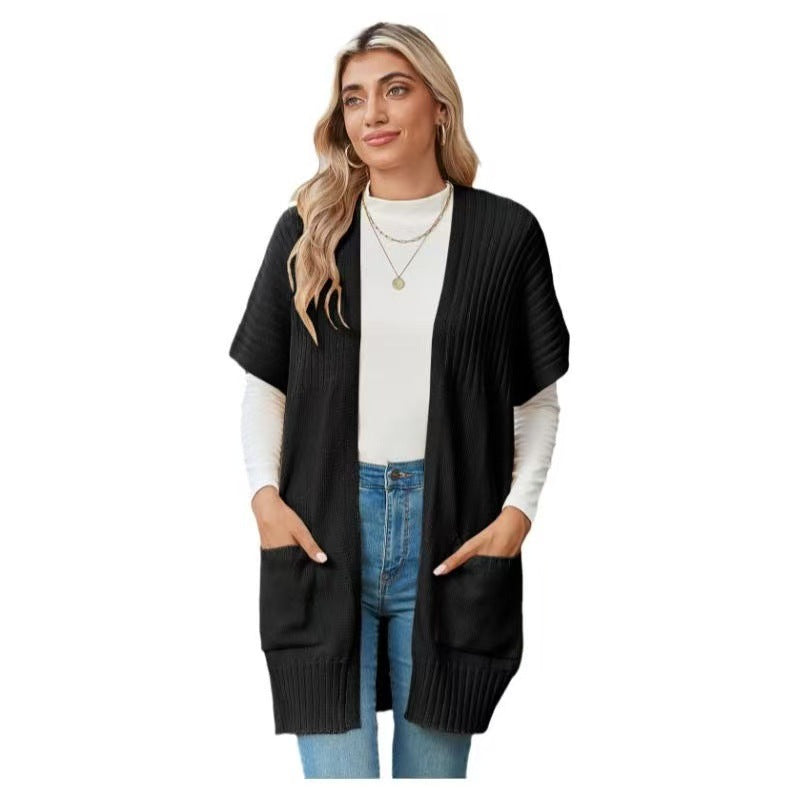 Melany - Lightweight Open-Front Knit Cardigan