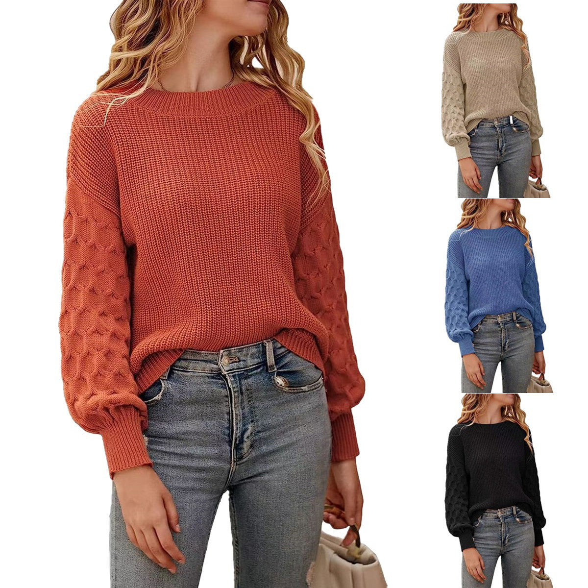 Lily - Chunky Knit Sweater