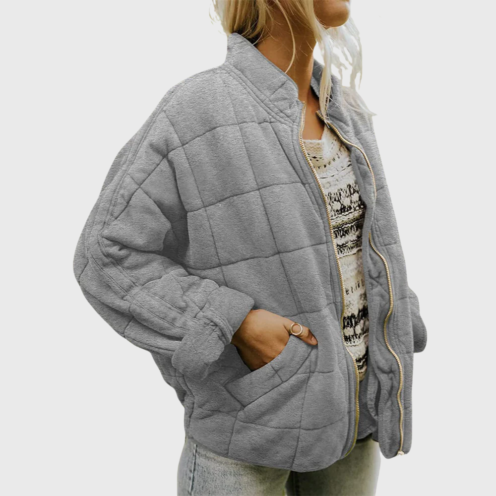 Emily - Quilted Zip Jacket