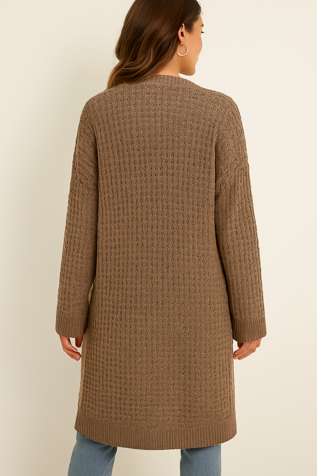 Romy | Women's Long Knitted Vest