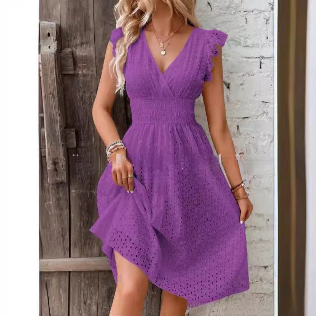 Lily - V-Neck Summer Dress